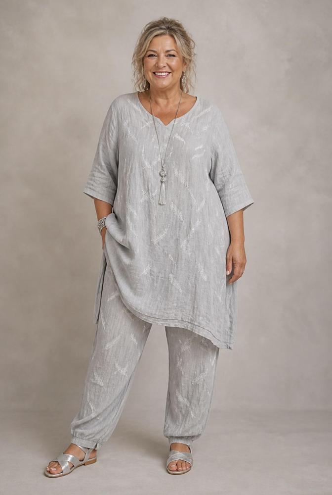 stijlvol asymmetrisch dames shirt 7549ss26 - Moonshine