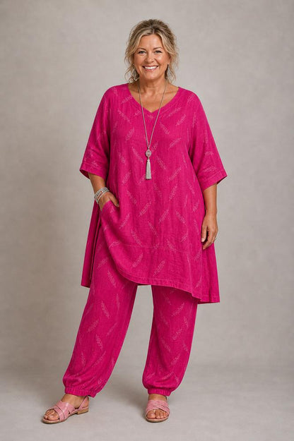 stijlvol asymmetrisch dames shirt 7549ss26 - Moonshine