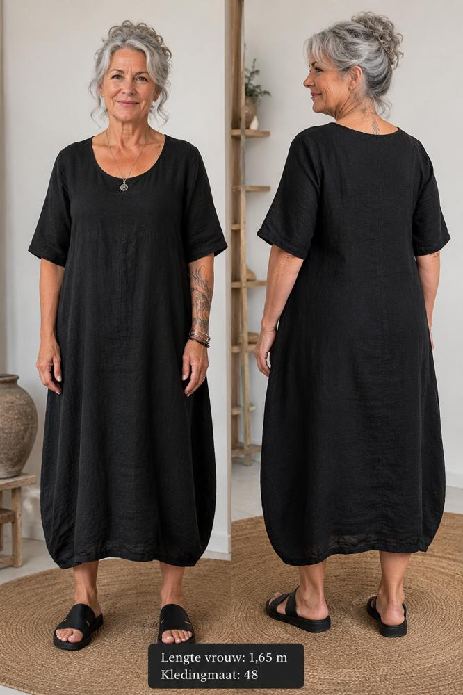 comfortabele maxi zomerjurk 6571ss26 - Moonshine