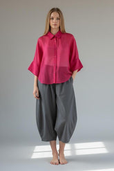 elegante korte mouwen blouse 224054 - wendy trendy