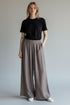 elegante wijde damesbroek linnenmix n184/26 - Any Trendy