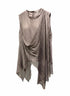 asymmetrische lichte zomertop e066 - Any Trendy