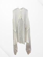 elegante lyocel-linnen tuniek gilet n296 - Any Trendy