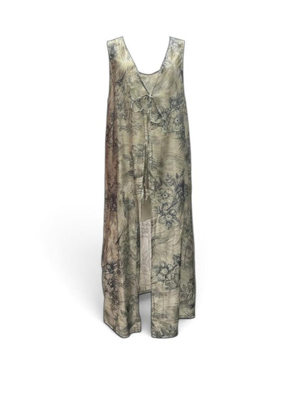 luxe lyocel linnen gilet e098 - Any Trendy