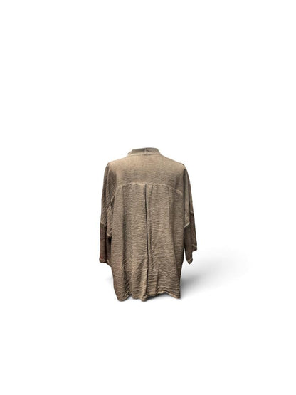luchtig zijde-viscose hemd n246 - Any Trendy