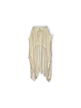 asymmetrische lyocel-linnen rok m3810 - Any Trendy