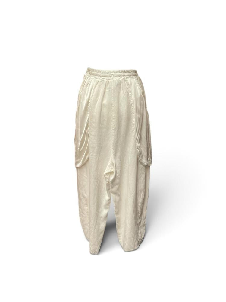 luxe comfortabele linnen broek n329 - Any Trendy