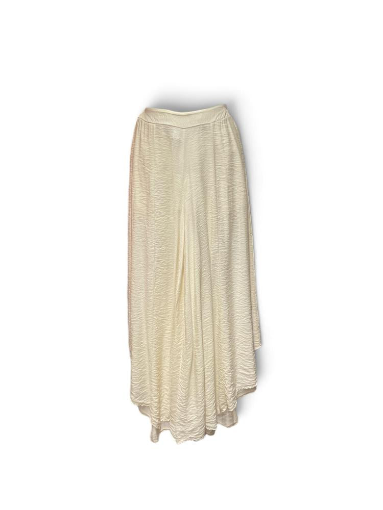 luchtige viscose wijde broek n267 - Any Trendy
