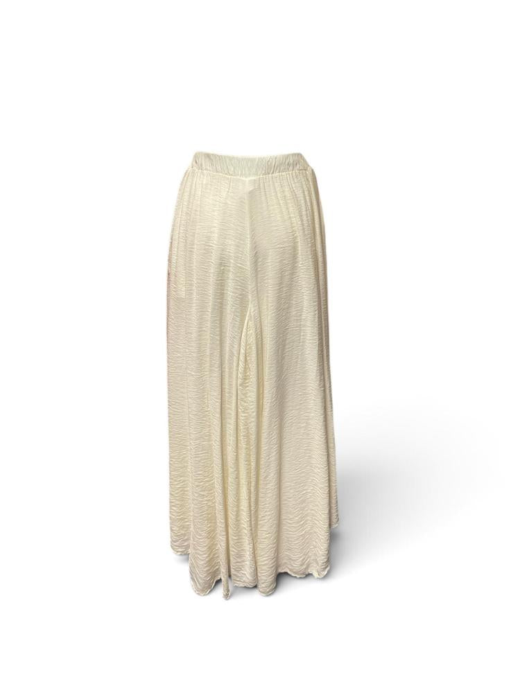 luchtige viscose wijde broek n267 - Any Trendy