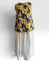 geprinte mouwloze bloementop 260154 - wendy trendy