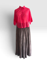 elegante wijde damesbroek linnenmix n184/26 - Any Trendy
