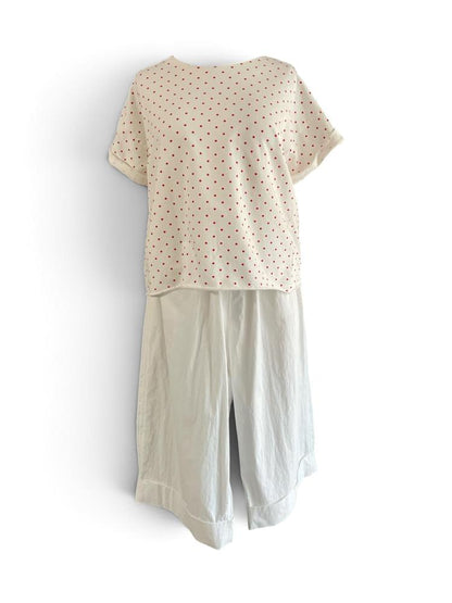 stippenpatroon casual dames shirt 226114 - wendy trendy