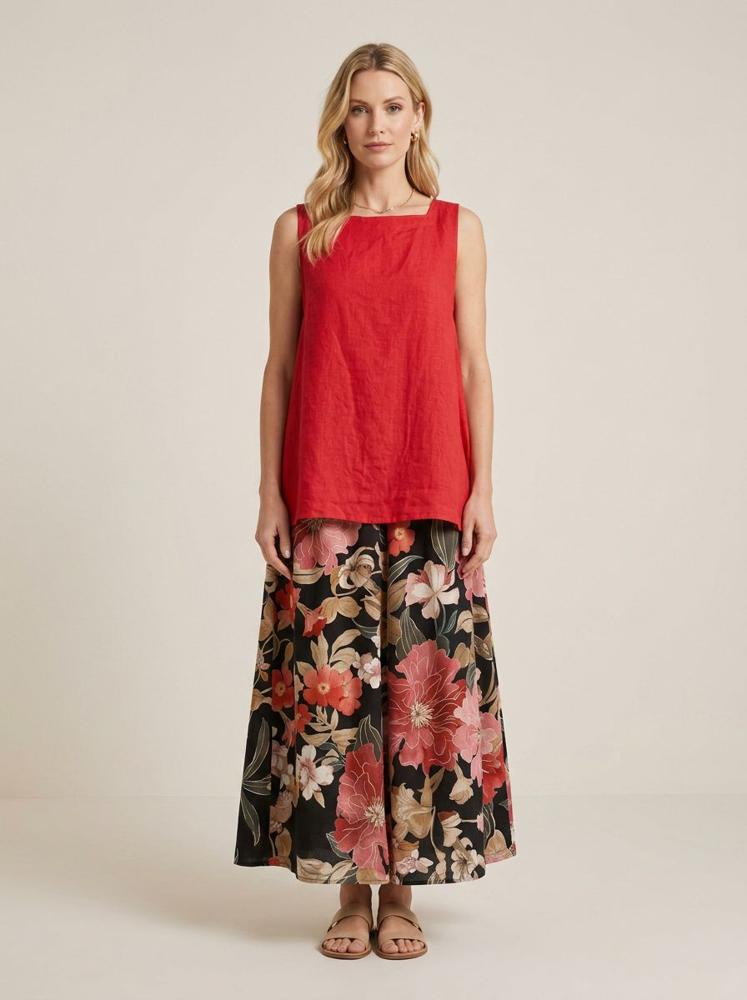 katoenen mouwloze dames top 126093 - wendy trendy