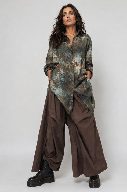 elegante abstracte print blouse 260353 - wendy trendy