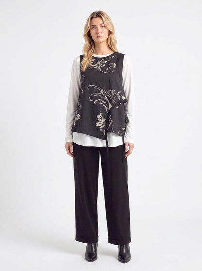 floral elegante katoenen top 125149 - wendy trendy