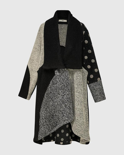 stijlvolle patchwork damesjas uj200 - Alembika