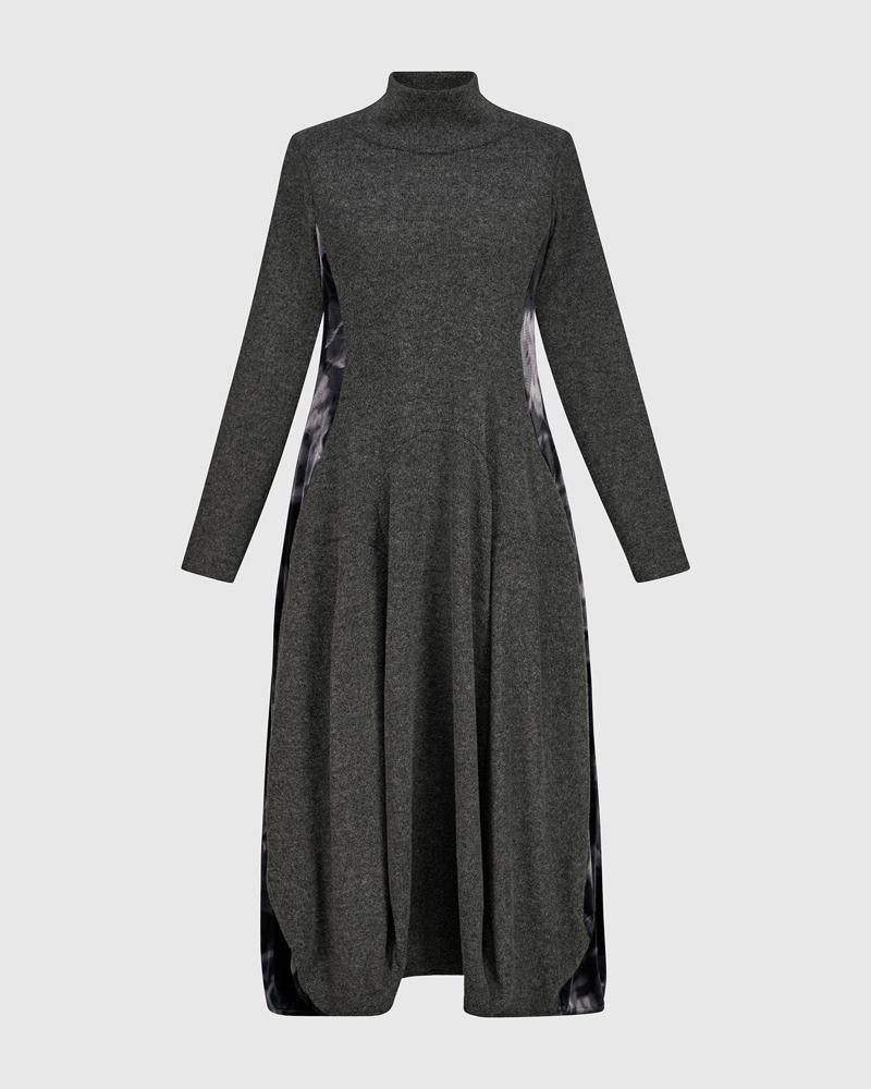 elegante midi coltrui jurk ad907 - Alembika