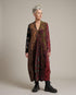 maxi jurk met printmix ad902 - Alembika