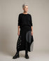 unieke patchwork midi-rok uk230 - Alembika