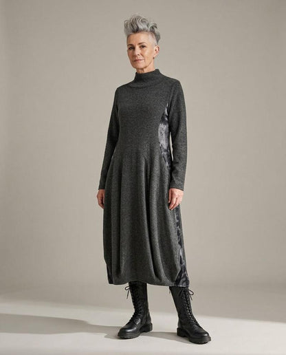 elegante midi coltrui jurk ad907 - Alembika