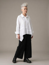 elegante katoenen blouse design 240726 - wendy trendy