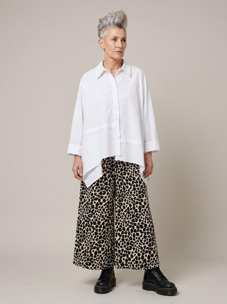 elegante katoenen blouse design 240726 - wendy trendy