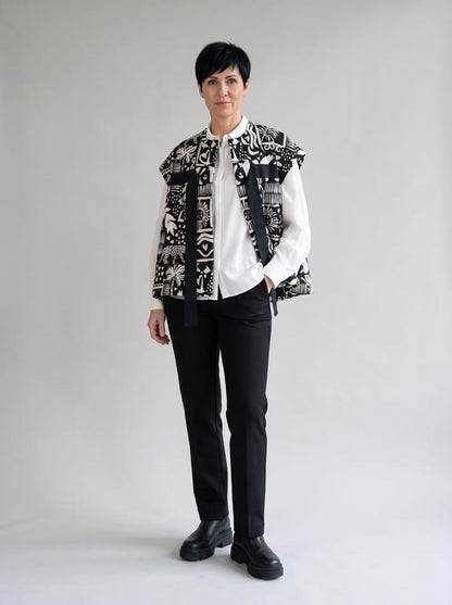trendy mouwloze damesjas 126120 - wendy trendy
