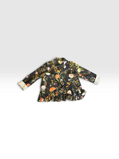 elegante bloemenvest van katoen 226028 - wendy trendy