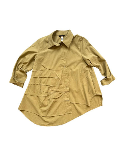 asymmetrische katoenmix blouse 260171 - wendy trendy
