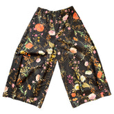 floral katoenen wijde broek 826014 - wendy trendy