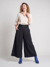 elegante katoenen blouse design 240726 - wendy trendy