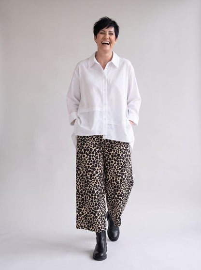 stijlvolle katoenen culotte broek 826107 - wendy trendy