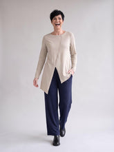 asymmetrische katoenen damespull 126018 - wendy trendy