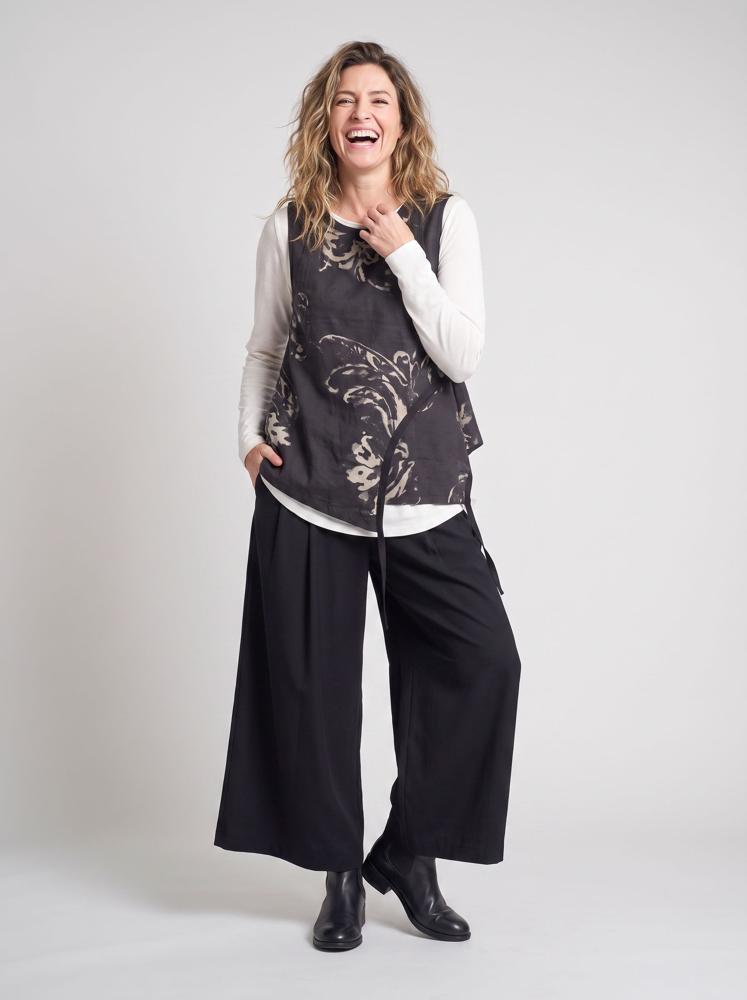 floral elegante katoenen top 125149 - wendy trendy