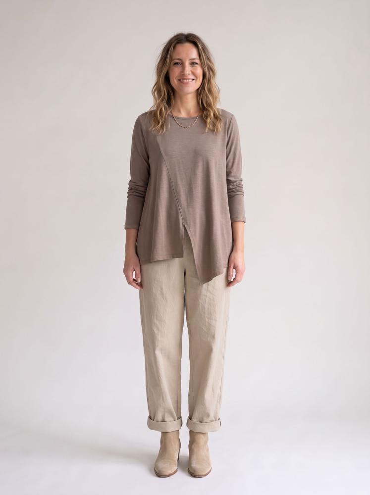 casual katoenen lange mouw 110984 - wendy trendy