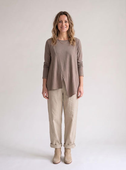 casual katoenen lange mouw 110984 - wendy trendy