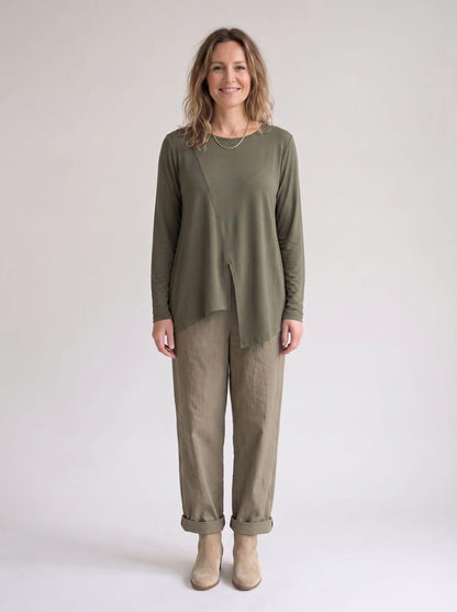 casual katoenen lange mouw 110984 - wendy trendy