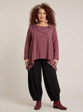 casual katoenen blouse dames 8335aw - Moonshine