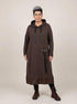 casual hoodie jurk met zak 252320 - Sinne Design
