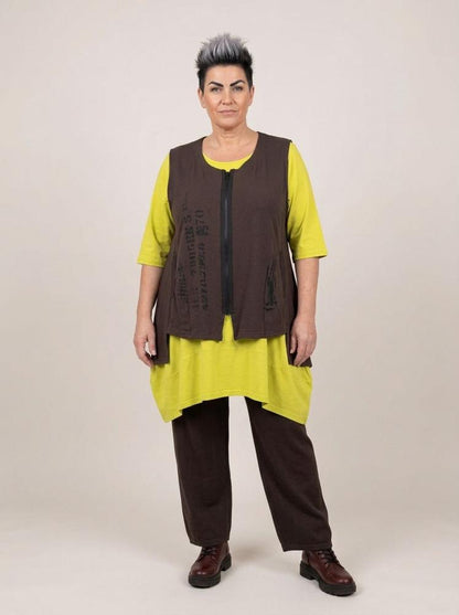 comfortabele katoenen tuniek 252314 - Sinne Design