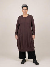 comfortabele katoenen jurk met zakken 2426000 - Sinne Design