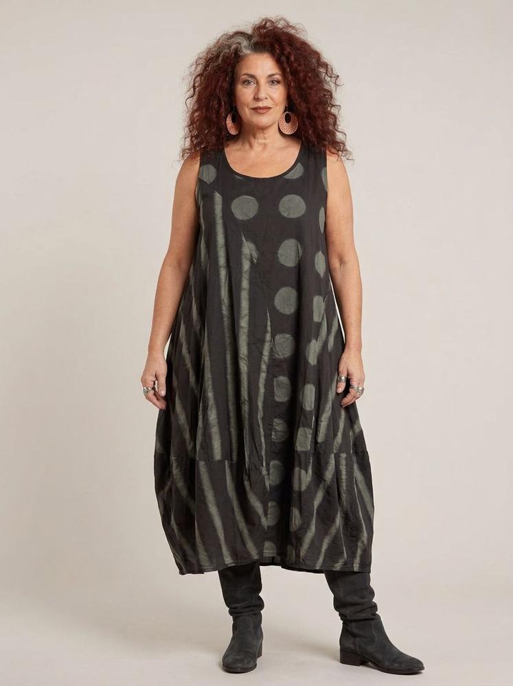 bohemian katoenen jurk 8317aw - Moonshine