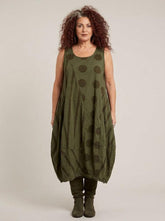 bohemian katoenen jurk 8317aw - Moonshine