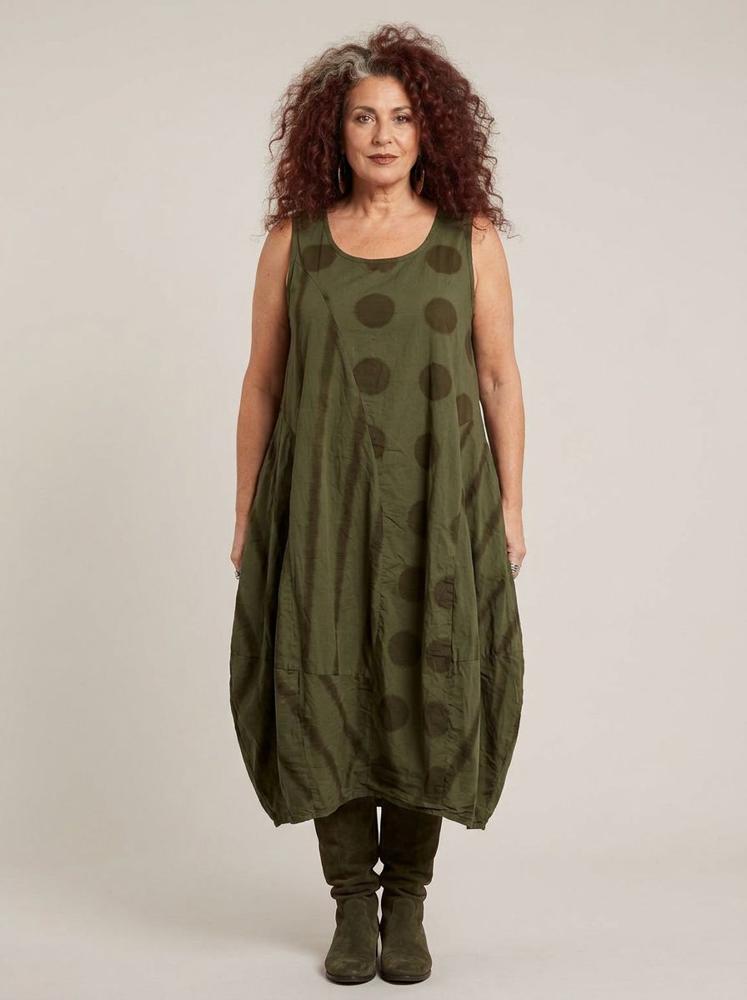 bohemian katoenen jurk 8317aw - Moonshine