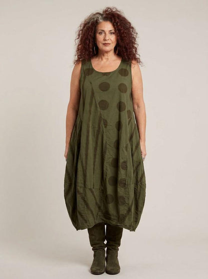 bohemian katoenen jurk 8317aw - Moonshine
