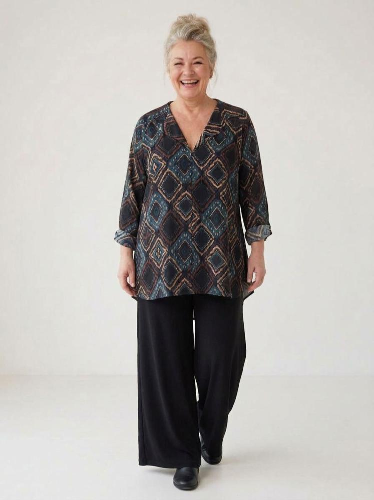 stijlvolle geometrische bloes lucy lucyaw - Ophilia