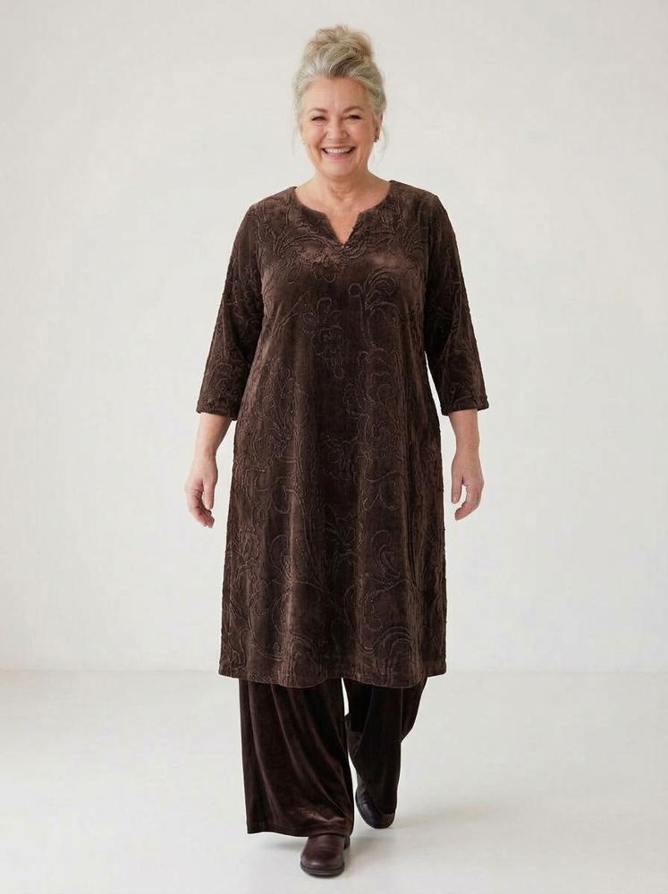 elegante chenille jurk yara yaraaw - Ophilia