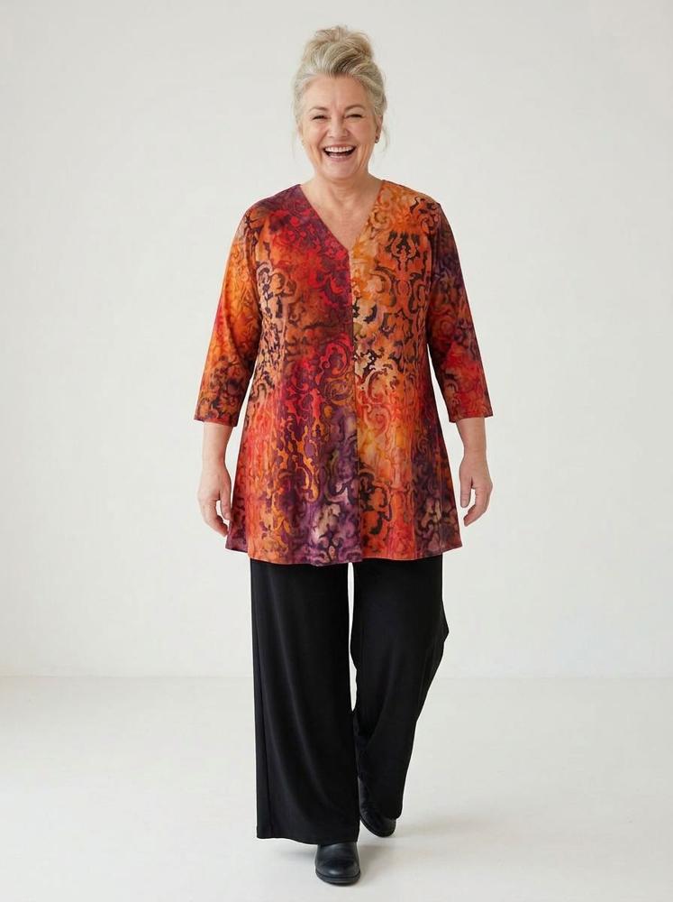 tie-dye boho tuniek shirt rinatyedieaw - Ophilia