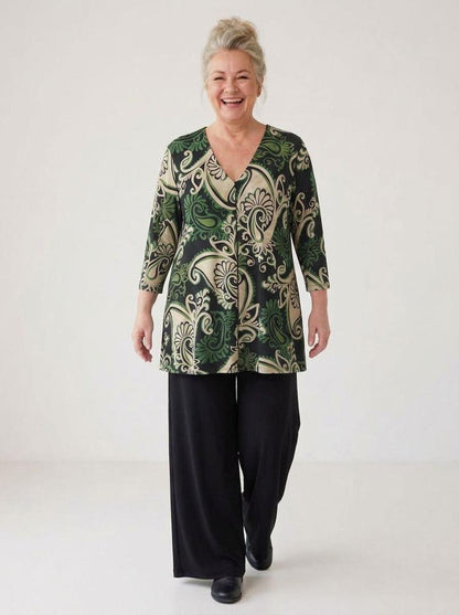 paisley print tuniek shirt rinaaw - Ophilia