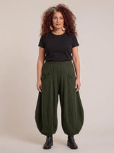 comfortabele jersey harem broek 8318aw - Moonshine